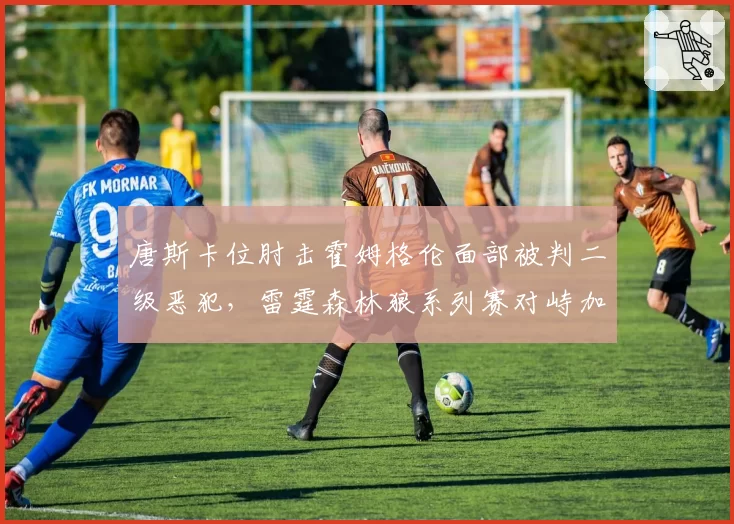 唐斯卡位肘击霍姆格伦面部被判二级恶犯，雷霆森林狼系列赛对峙加剧